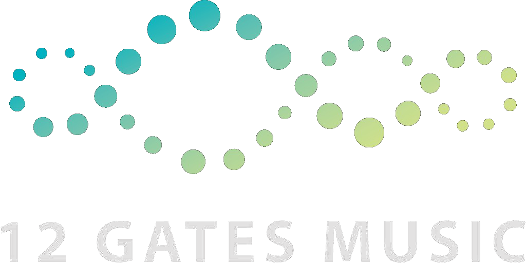 12 GATES MUSIC logo